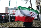 جشن پیروزی تیم ملی درخیابان های تهران