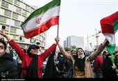 جشن پیروزی تیم ملی درخیابان های تهران