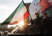 جشن پیروزی تیم ملی درخیابان های تهران