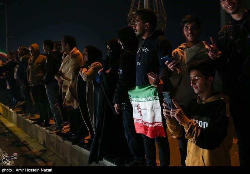 شادی مردم در پی برد ایران مقابل ولز - استانها