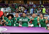 دیدار تیم های فوتبال آرژانتین و مکزیک - جام جهانی 2022 قطر