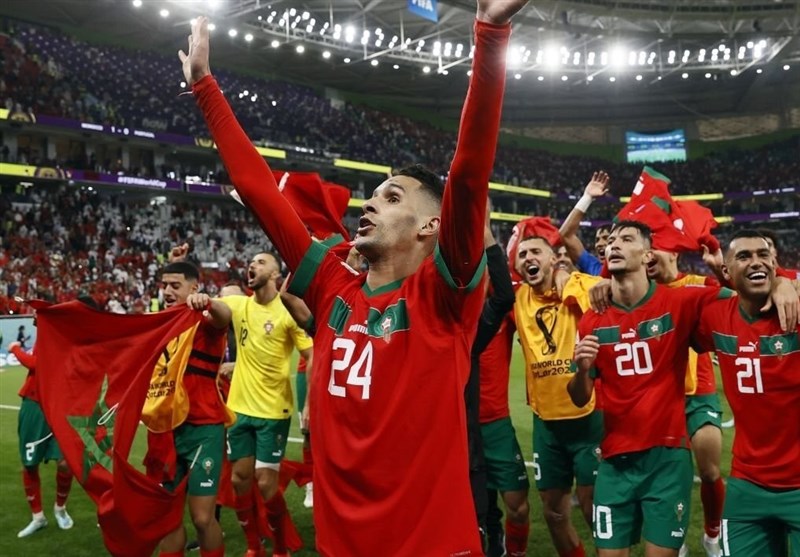 جام جهانی 2022 قطر , جام جهانی قطر , تیم‌ملی فوتبال پرتغال , تیم ملی فوتبال مراکش , 