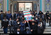 تشییع پیکر مرحوم رستم قاسمی