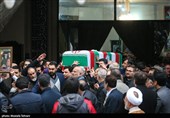 تشییع پیکر مرحوم رستم قاسمی
