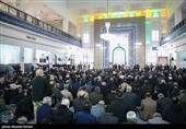 تشییع پیکر مرحوم رستم قاسمی