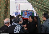 تشییع پیکر مرحوم رستم قاسمی