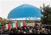 تشییع پیکر مرحوم رستم قاسمی