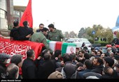 تشییع پیکر مرحوم رستم قاسمی