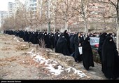 تشییع پیکر مرحوم رستم قاسمی