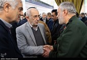مراسم ترحیم رستم قاسمی