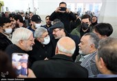 حضور سردار اسماعیل قاآنی فرمانده نیروی قدس سپاه پاسداران در مراسم ترحیم رستم قاسمی