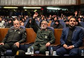 سردار اسماعیل قاآنی فرمانده نیروی قدس سپاه پاسداران در نخستین سالگرد سردار شهید حسن ایرلو