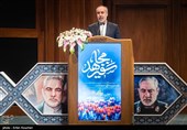سخنرانی ناصر کنعانی سخنگوی وزرات امور خارجه در نخستین سالگرد سردار شهید حسن ایرلو