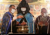 مراسم میلادحضرت عیسی (ع) درکلیسای وانک