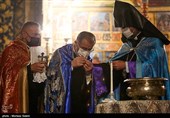 مراسم میلادحضرت عیسی (ع) درکلیسای وانک