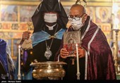 مراسم میلادحضرت عیسی (ع) درکلیسای وانک