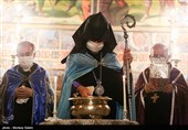 مراسم میلادحضرت عیسی (ع) درکلیسای وانک
