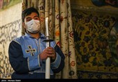 مراسم میلادحضرت عیسی (ع) درکلیسای وانک