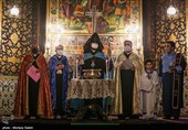 مراسم میلادحضرت عیسی (ع) درکلیسای وانک