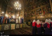 مراسم میلادحضرت عیسی (ع) درکلیسای وانک