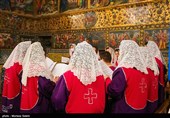 مراسم میلادحضرت عیسی (ع) درکلیسای وانک