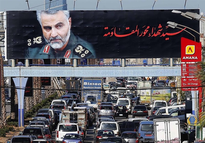 سردار قاسم سلیمانی , کشور آمریکا , لبنان , کشور سوریه , کشور عراق , کشور یمن , محور مقاومت , فلسطین , 