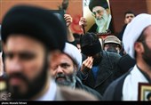  تجمع مردم مقابل سفارت فرانسه در اعتراض به اهانت مجله شارلی ابدو
