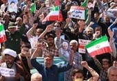 مردم تهران و سایر شهرها در حمایت از رهبری به خیابان‌ها آمدند