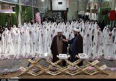 برپایی جشن تکلیف دختران قزوینی در امامزاده حسین + تصاویر