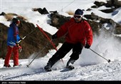بازگشایی پیست اسکی تاریکدره همدان
