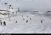 بازگشایی پیست اسکی تاریکدره همدان