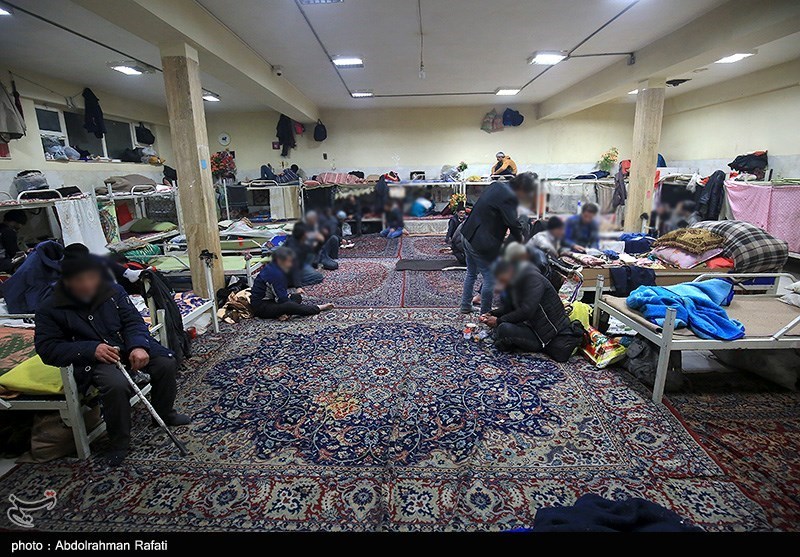 "مددسراهای شهرداری تهران" پناه گرمی برای کارتن‌خواب‌ها