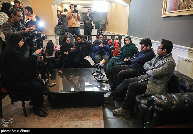 پشت صحنه سریال چشم بندی