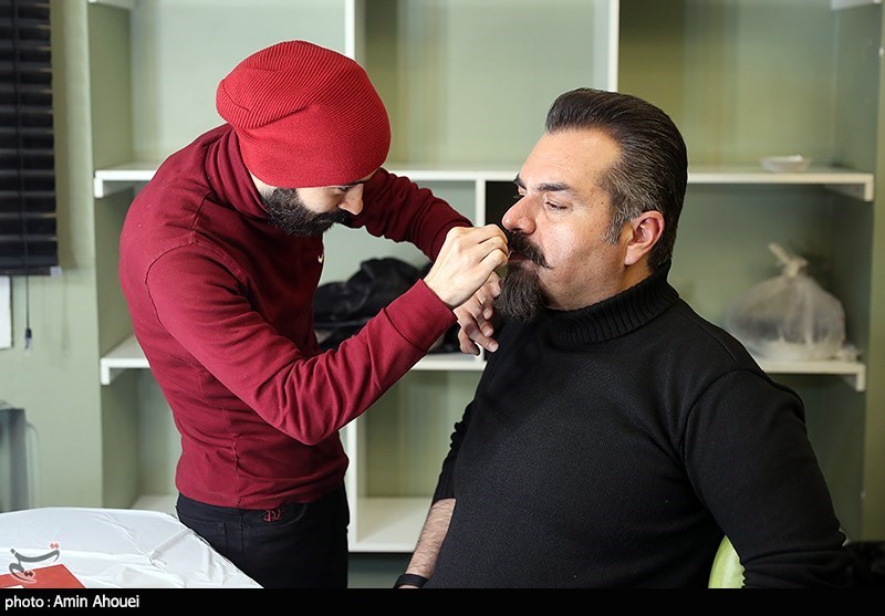 پشت صحنه سریال چشم بندی