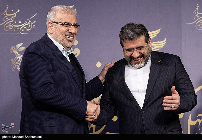 حضور وزرای ارشاد و نفت در هفتمین روز چهل و یکمین جشنواره فیلم فجر