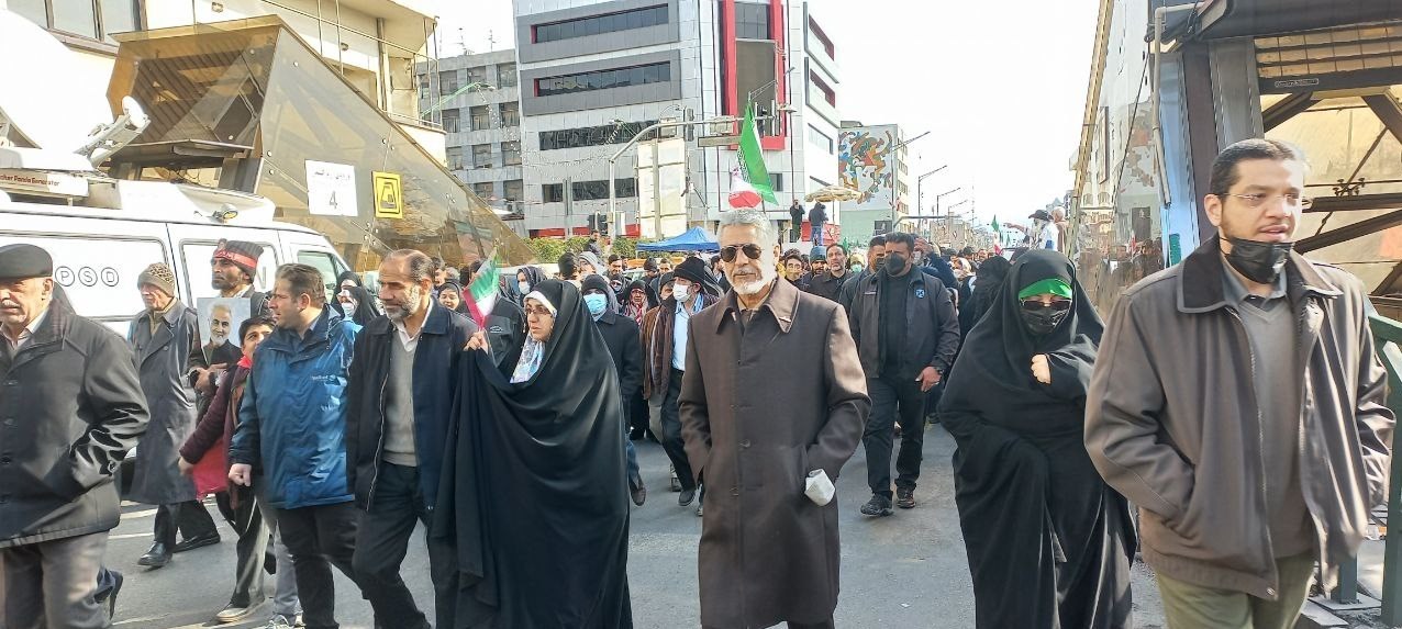 راهپیمایی 22 بهمن , انقلاب اسلامی , شهر تهران ,
