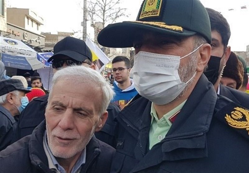 راهپیمایی 22 بهمن , حسن روحانی , علی اکبر ناطق نوری , آیت الله سید ابراهیم رئیسی , حجت الاسلام و المسلمین غلامحسین محسنی اژهای ,