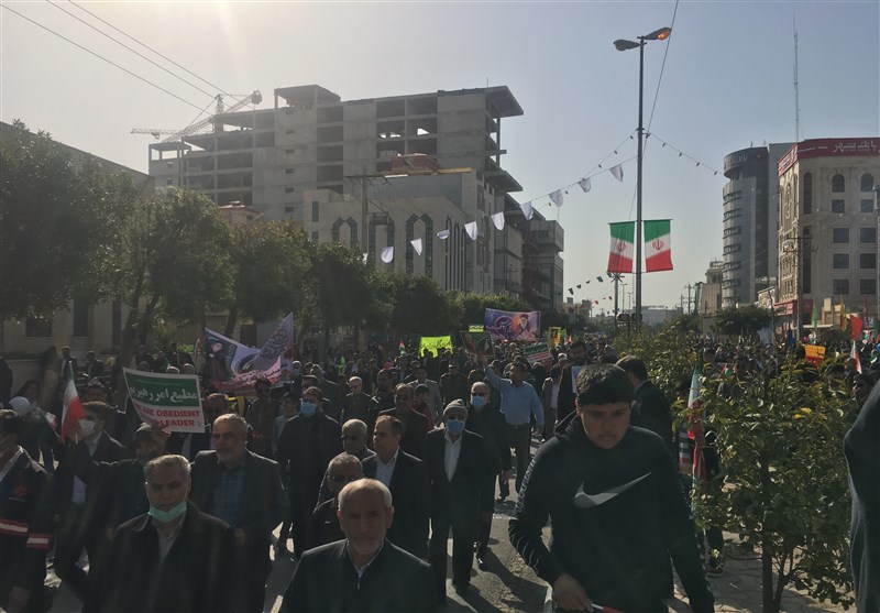 راهپیمایی 22 بهمن بوشهر