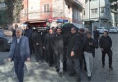 پیکر همسر شهید مطهری در تهران تشییع شد