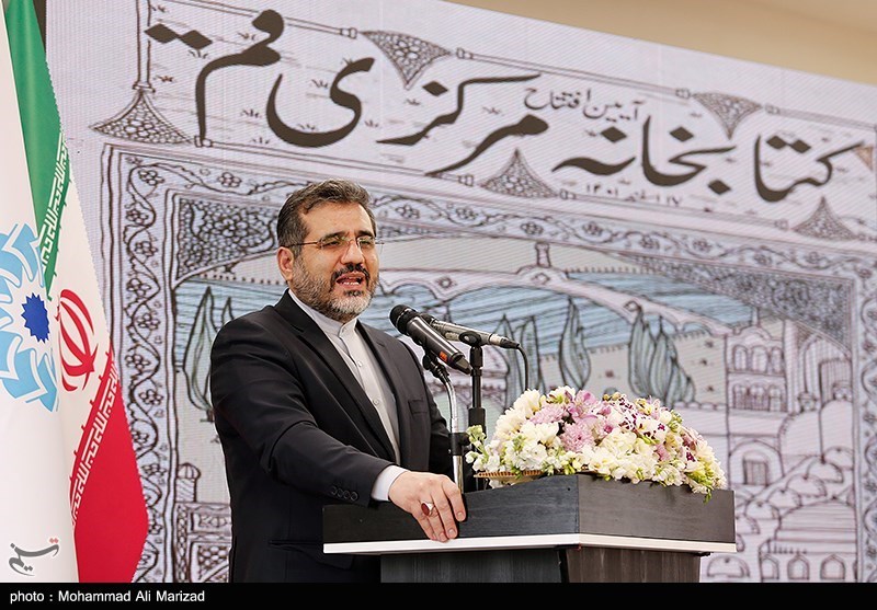 افتتاح کتابخانه مرکزی قم