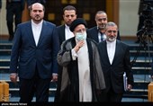  سید ابراهیم رئیسی رئیس‌جمهور در همایش مدیران سراسر کشور 