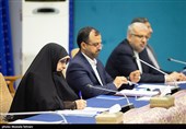 انسیه خزعلی معاون رییس جمهور در جلسه شورای عالی اشتغال 