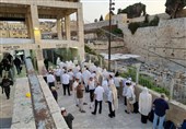 مئات المغتصبین الیهود یدنسون الأقصى الشریف