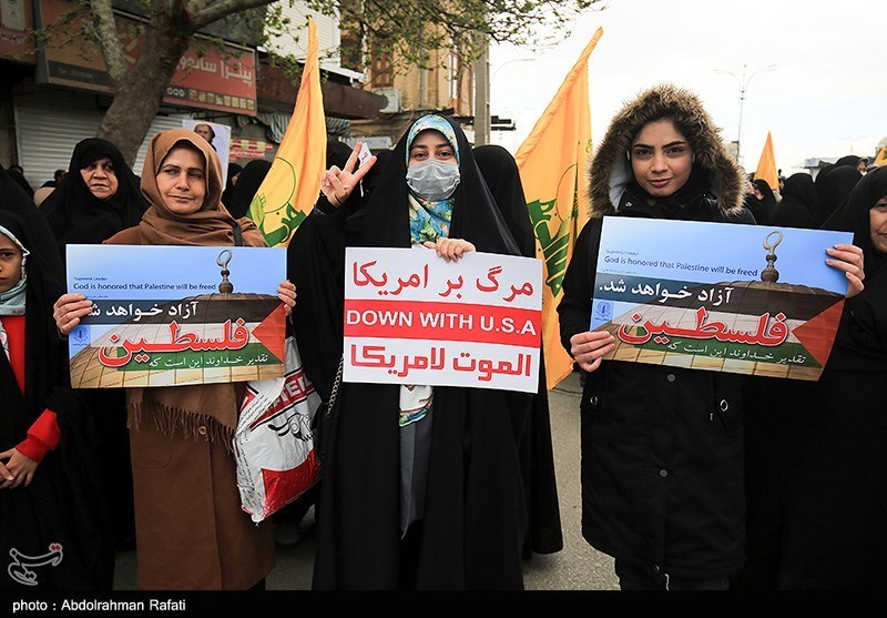 راهپیمایی روز جهانی قدس در همدان