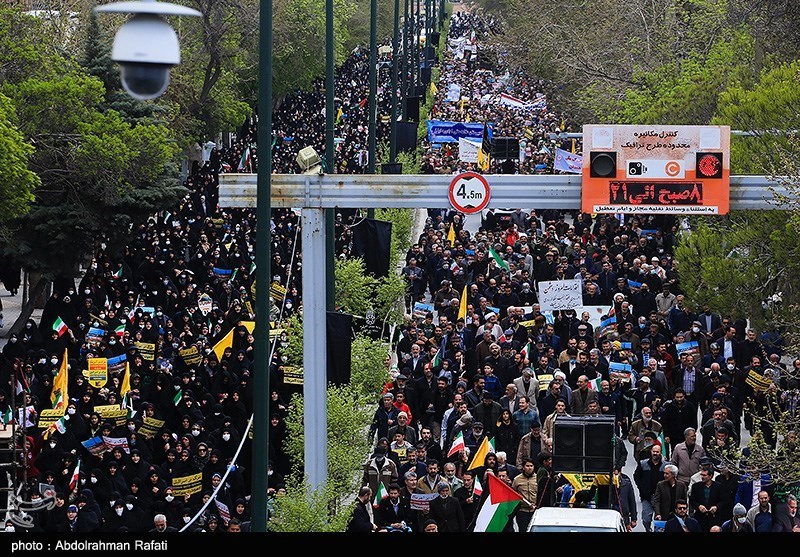راهپیمایی روز جهانی قدس در همدان