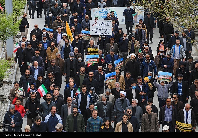 راهپیمایی روز جهانی قدس در همدان