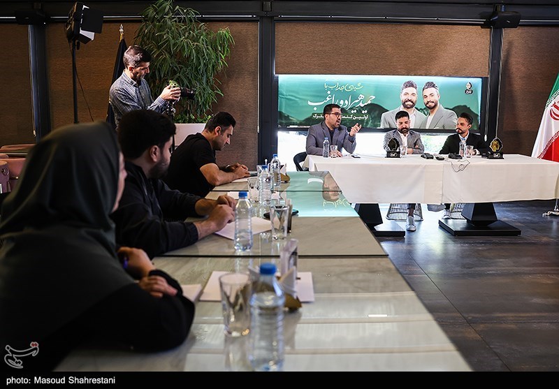 نشست خبری کنسرت مشترک حمید هیراد و راغب