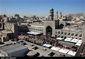 شبکه ارتباطی صحن ها و شبستان های حرم مطهر رضوی تقویت شد