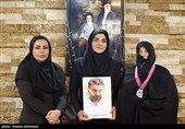 همسر شهید طهرانی مقدم ،  سپیده بابایی نایب قهرمان رقابت‌های کشتی آلیش آسیا و هدی نقیبی سرمربی تیم آلیش بانوان