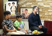 همسر و فرزند سپیده بابایی نایب قهرمان رقابت‌های کشتی آلیش آسیا